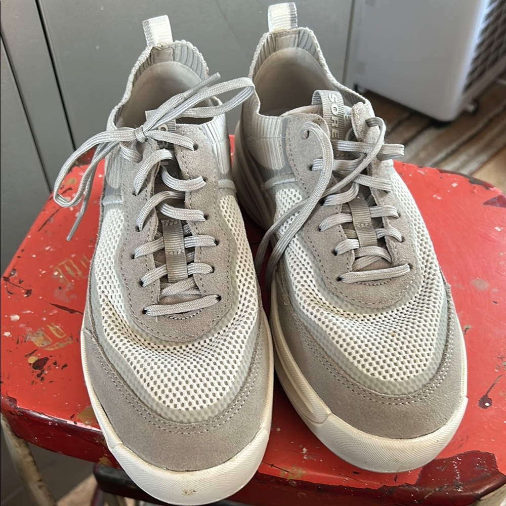 Sorel Gray Sneakers Modern Design Breathable